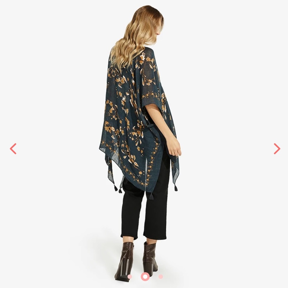 Navy kimono - Picture 2 of 6